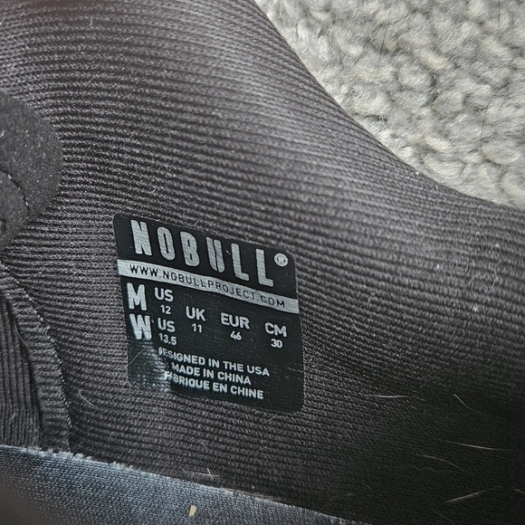 Nobull  Night Camo trainer laces shoes size 12 men - Picture 7 of 7